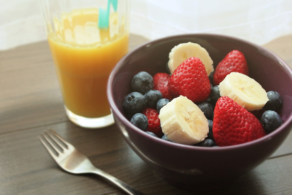 bowl con fruta