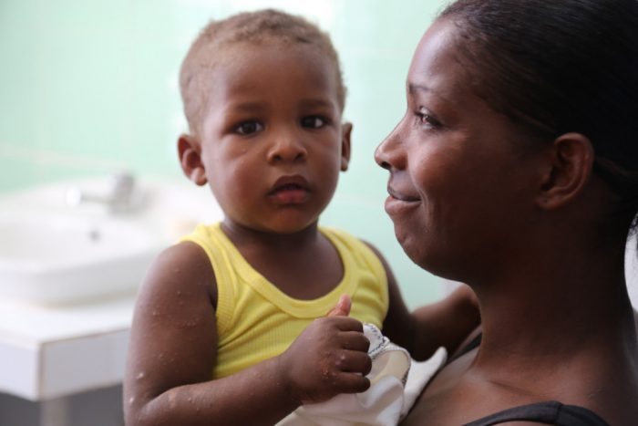madre e hijo