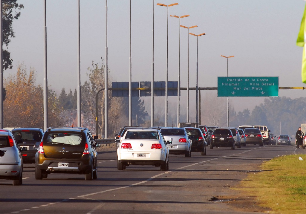 ruta con tránsito pesado