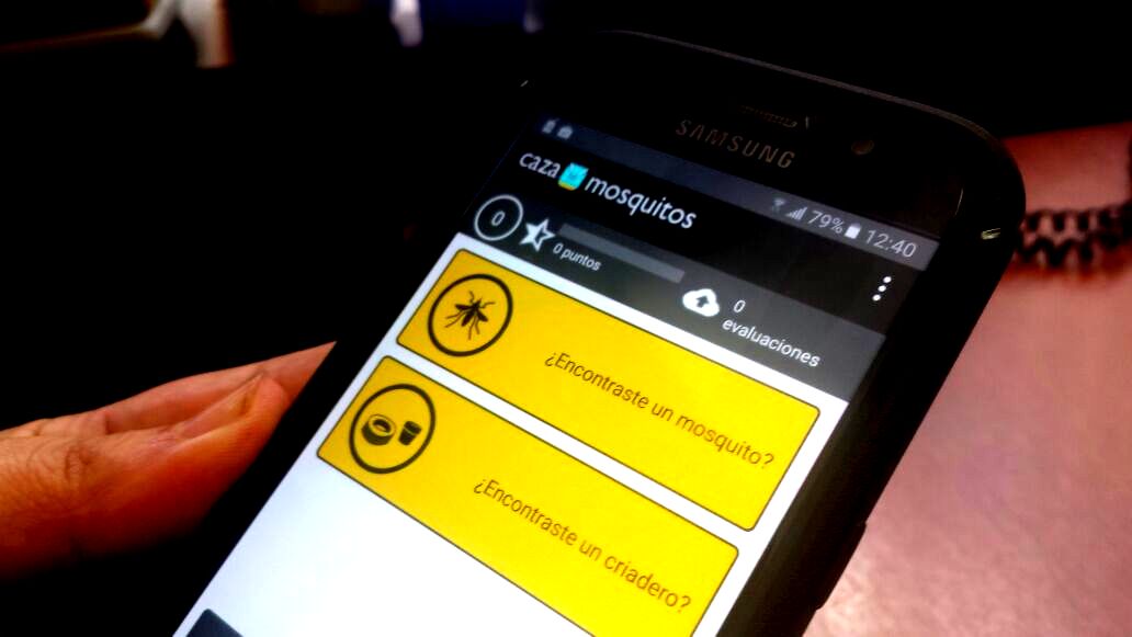 app caza mosquitos