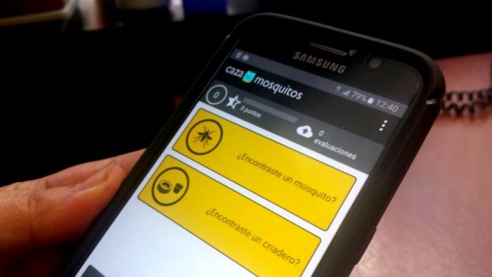 app caza mosquitos