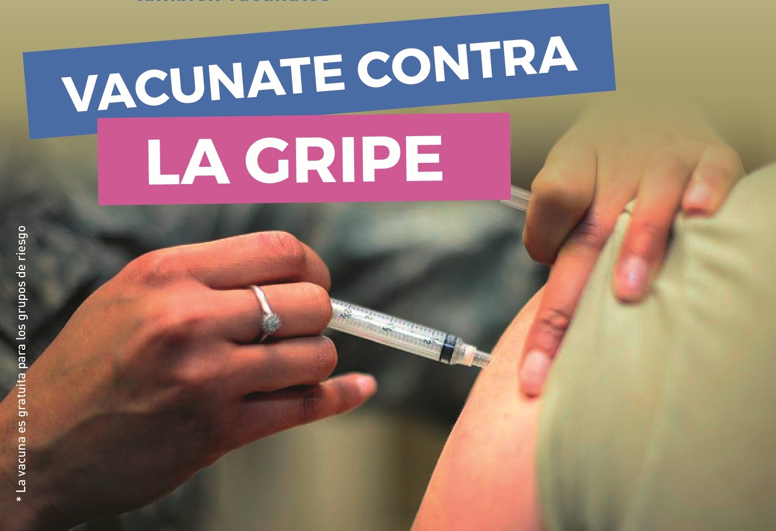 campaña contra la gripe