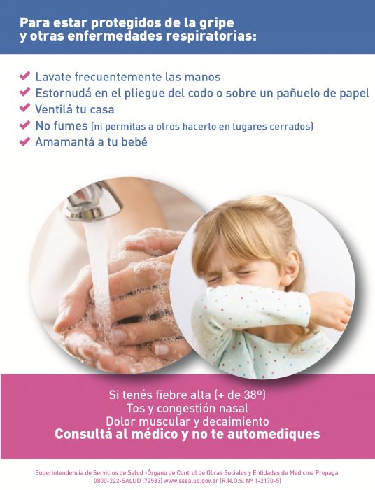 campaña contra la gripe