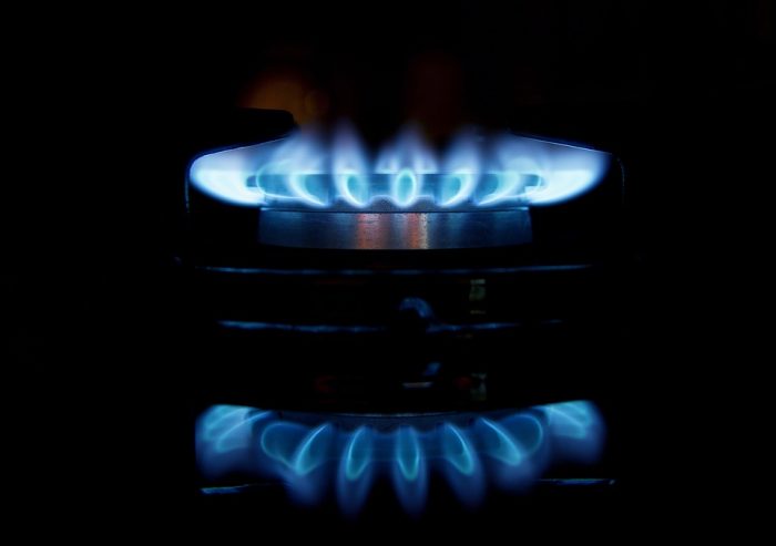 hornalla encendida