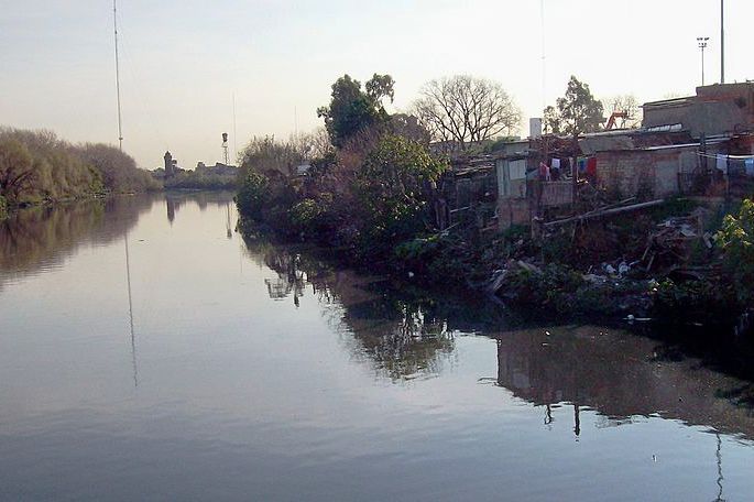 Río contaminado