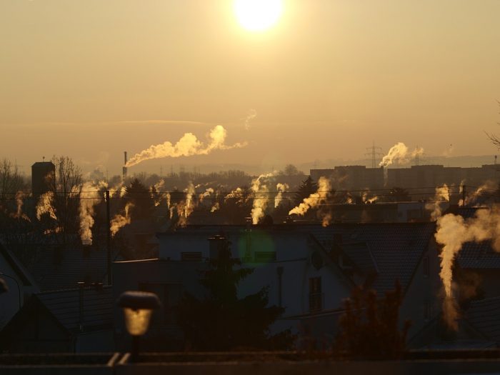humo fábricas