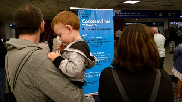 banner coronavirus en ezeiza