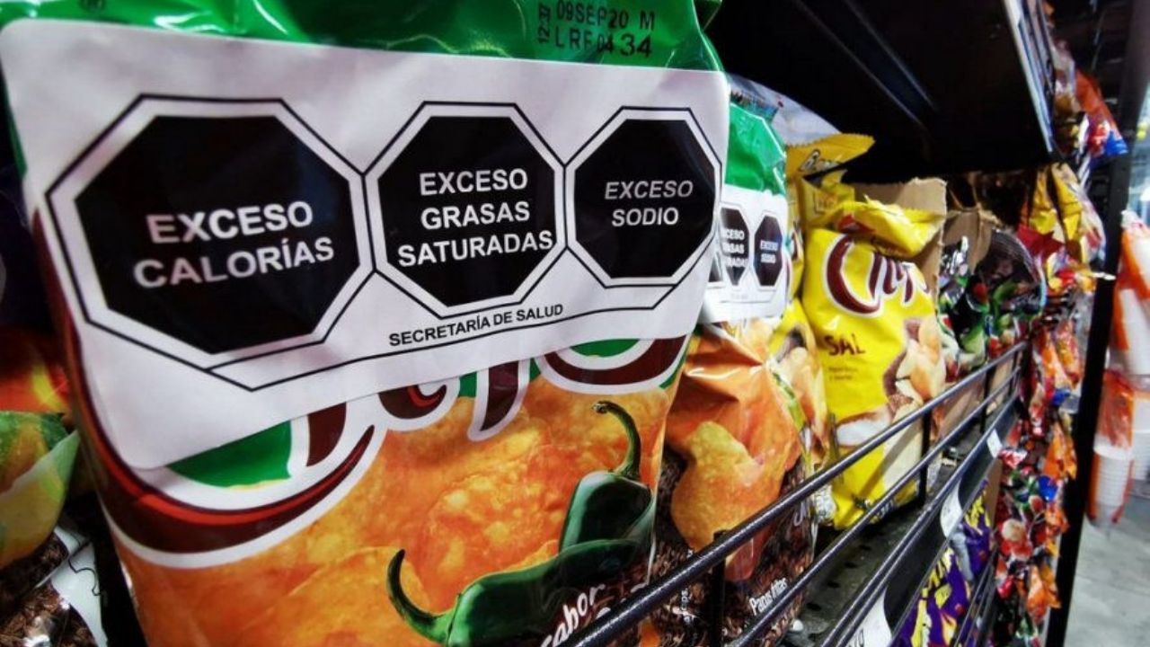 Etiquetado frontal de alimentos envasados.