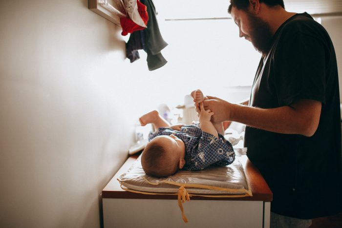 bebé de pocos meses