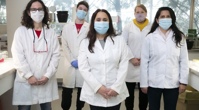 Unsam team that developed the Argentinian vaccine against the Arvac coronavirus
